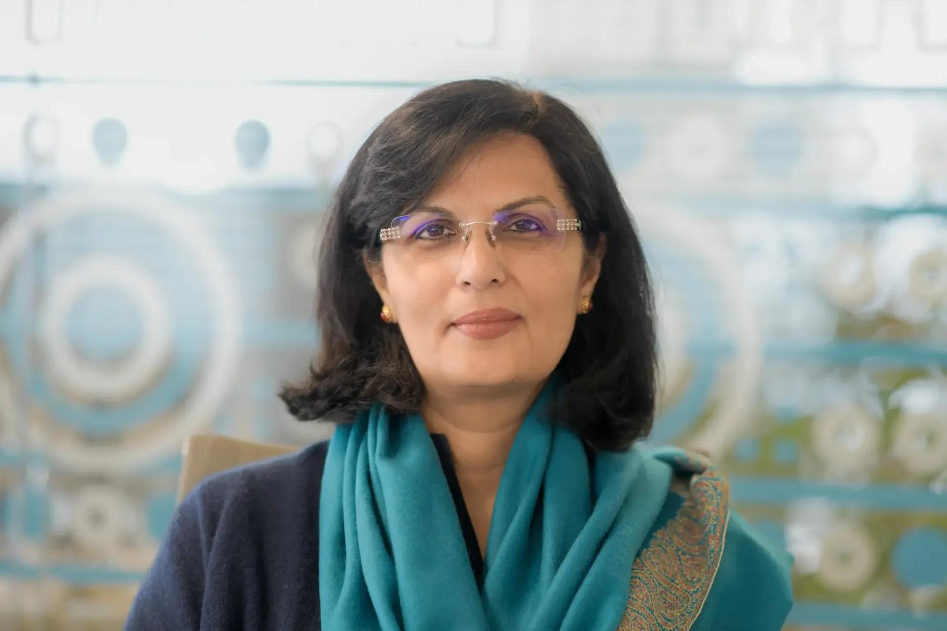 A headshot of Dr Sania Nishtar
