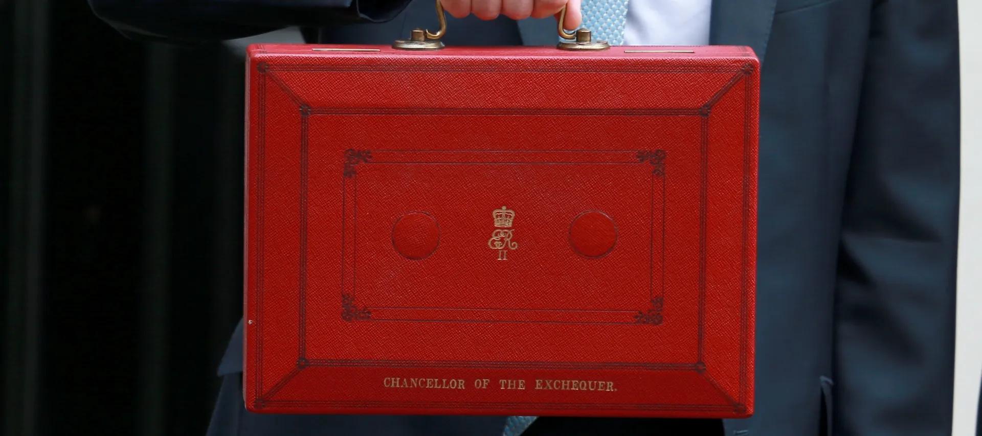 Chancellor of the Exchequer Red Box
